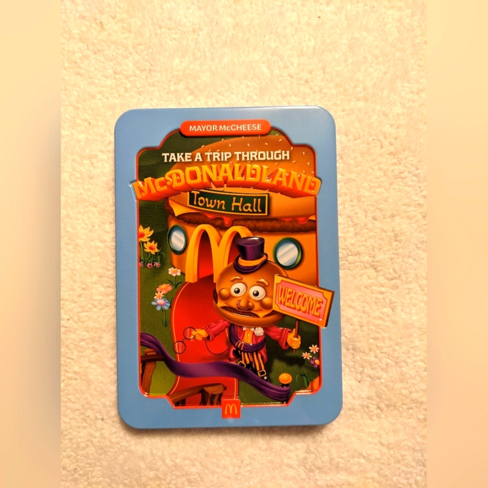 Mcdonaldland Mayor McCheese Collectable Tin